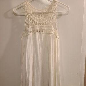 Womens white dress